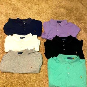 6- Big and Tall Ralph Lauren Polo Shirts
